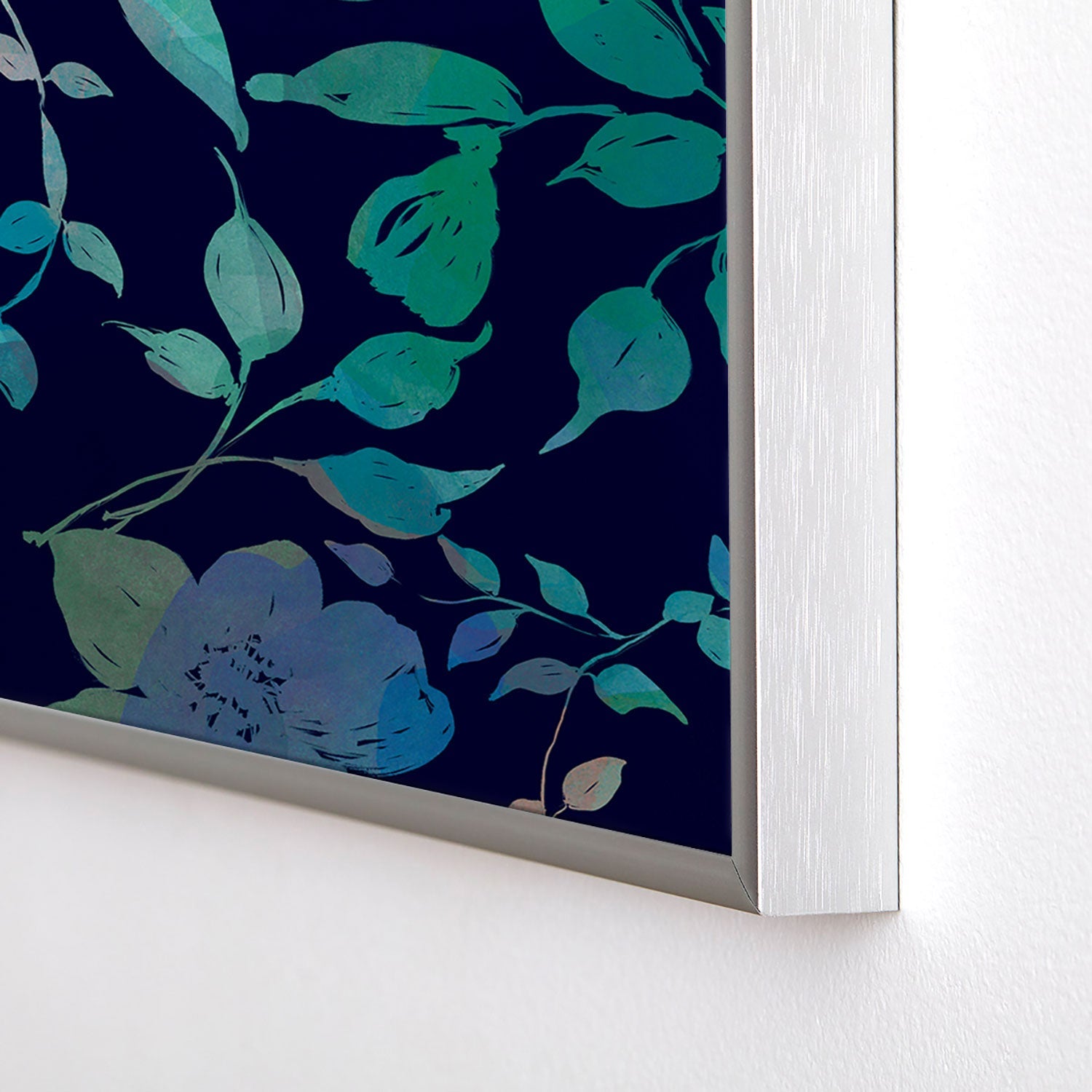 Marta Barragan Camarasa Lush Evening Botanicals Square Metal Framed Art Print