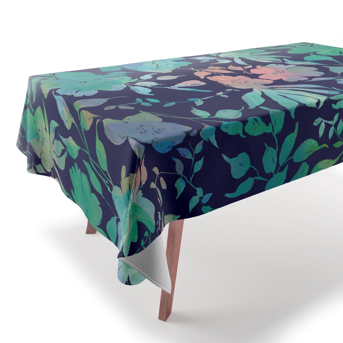 Marta Barragan Camarasa Lush Evening Botanicals Tablecloth