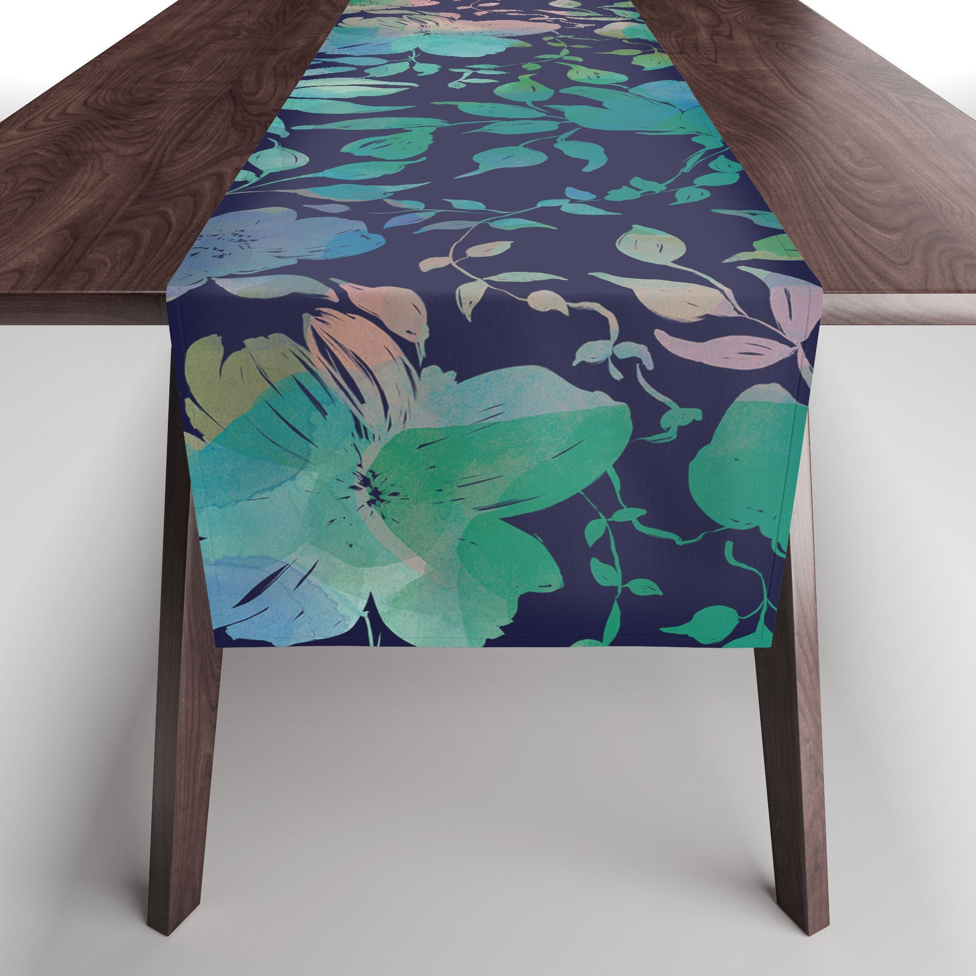 Marta Barragan Camarasa Lush Evening Botanicals Table Runner