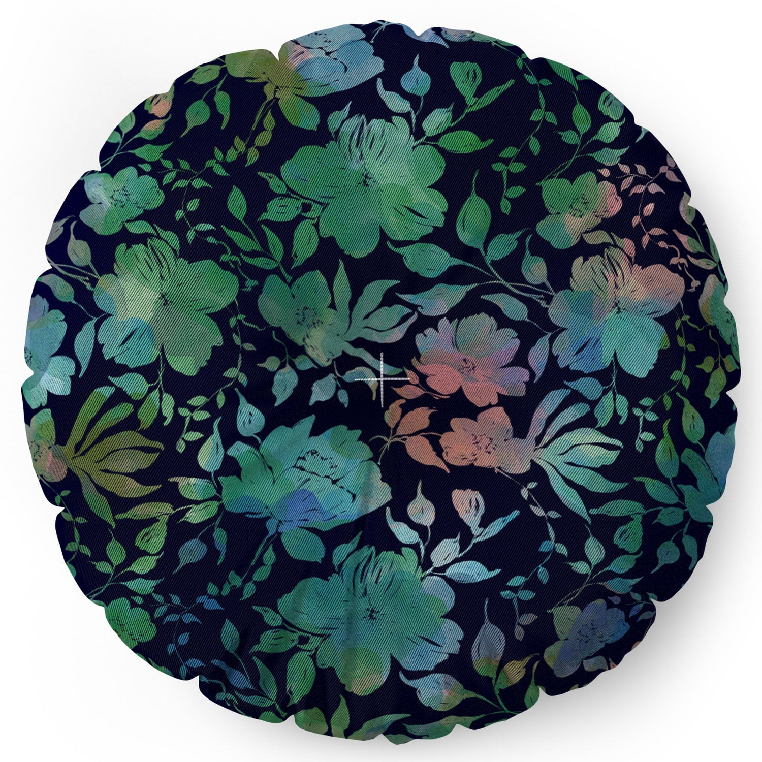Marta Barragan Camarasa Lush Evening Botanicals Floor Pillow Round