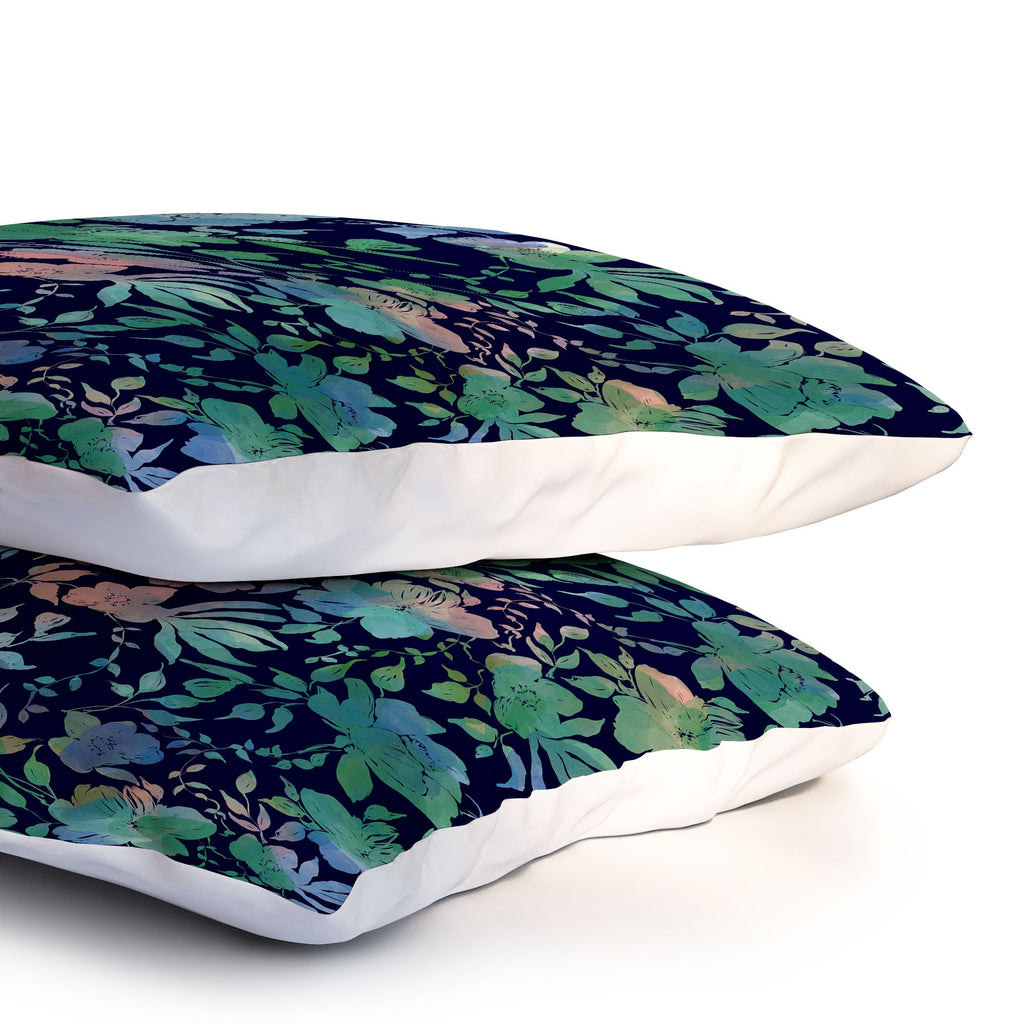 Marta Barragan Camarasa Lush Evening Botanicals Pillow Shams
