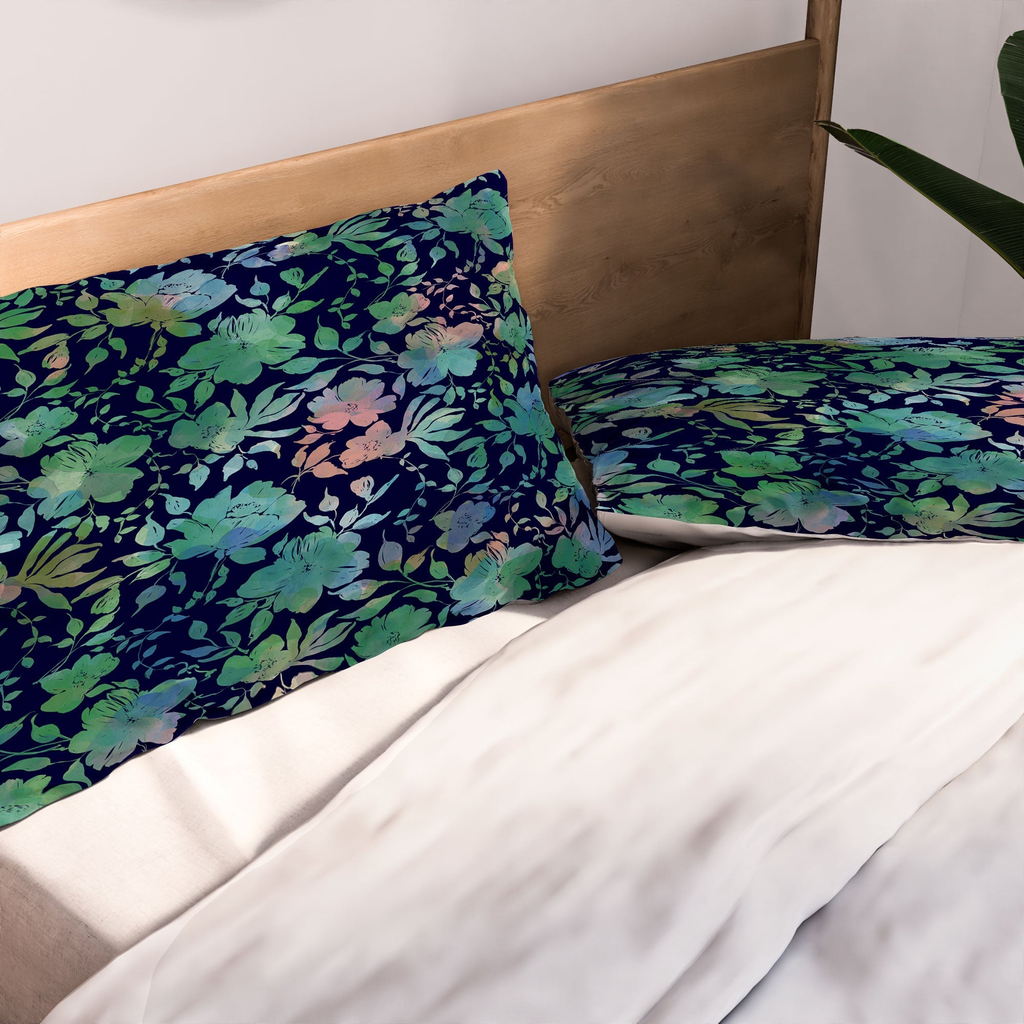 Marta Barragan Camarasa Lush Evening Botanicals Pillow Shams