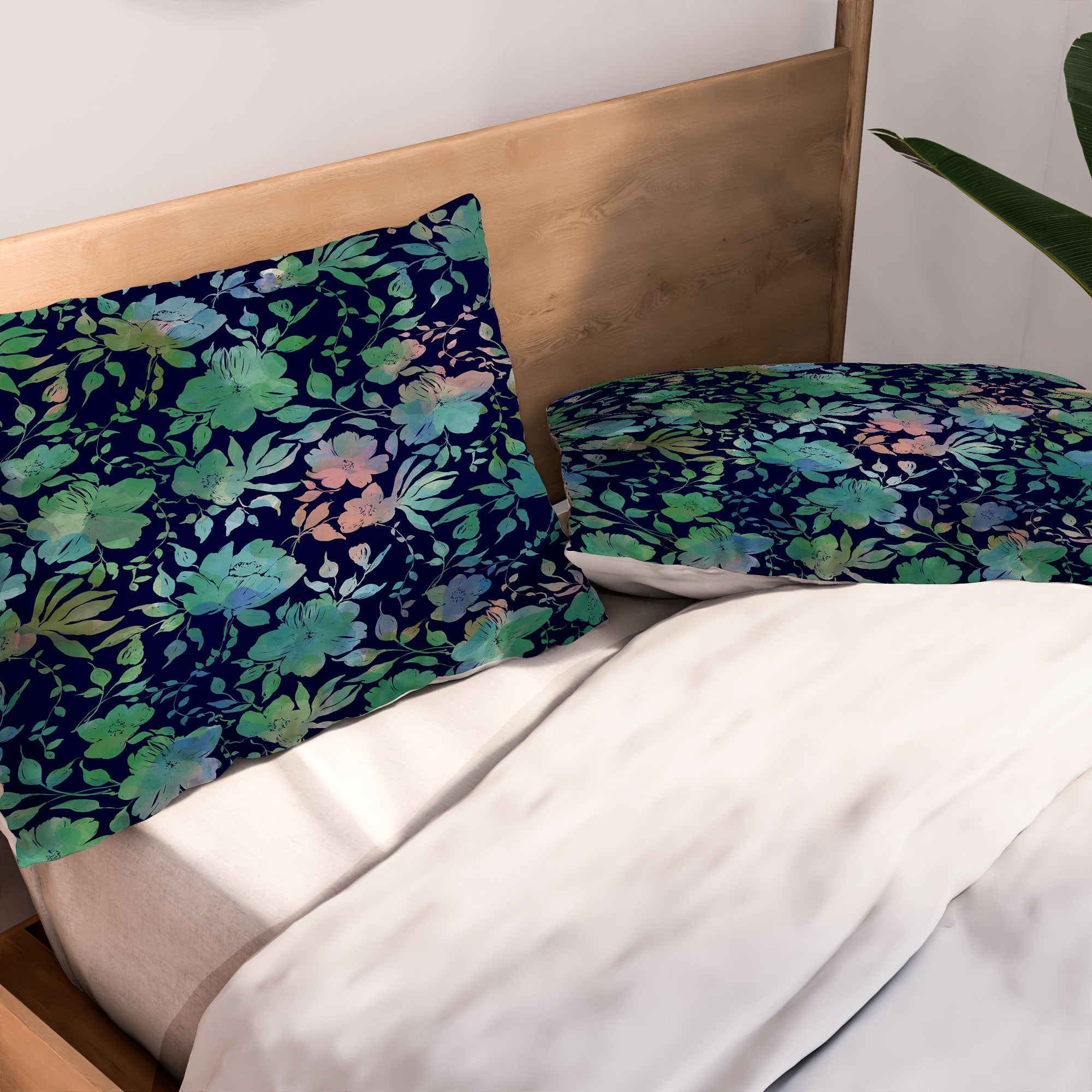 Marta Barragan Camarasa Lush Evening Botanicals Pillow Shams