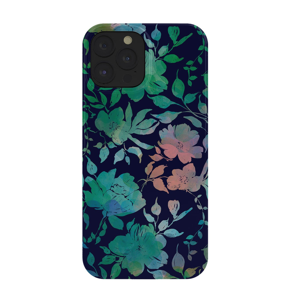 Marta Barragan Camarasa Lush Evening Botanicals Phone Case