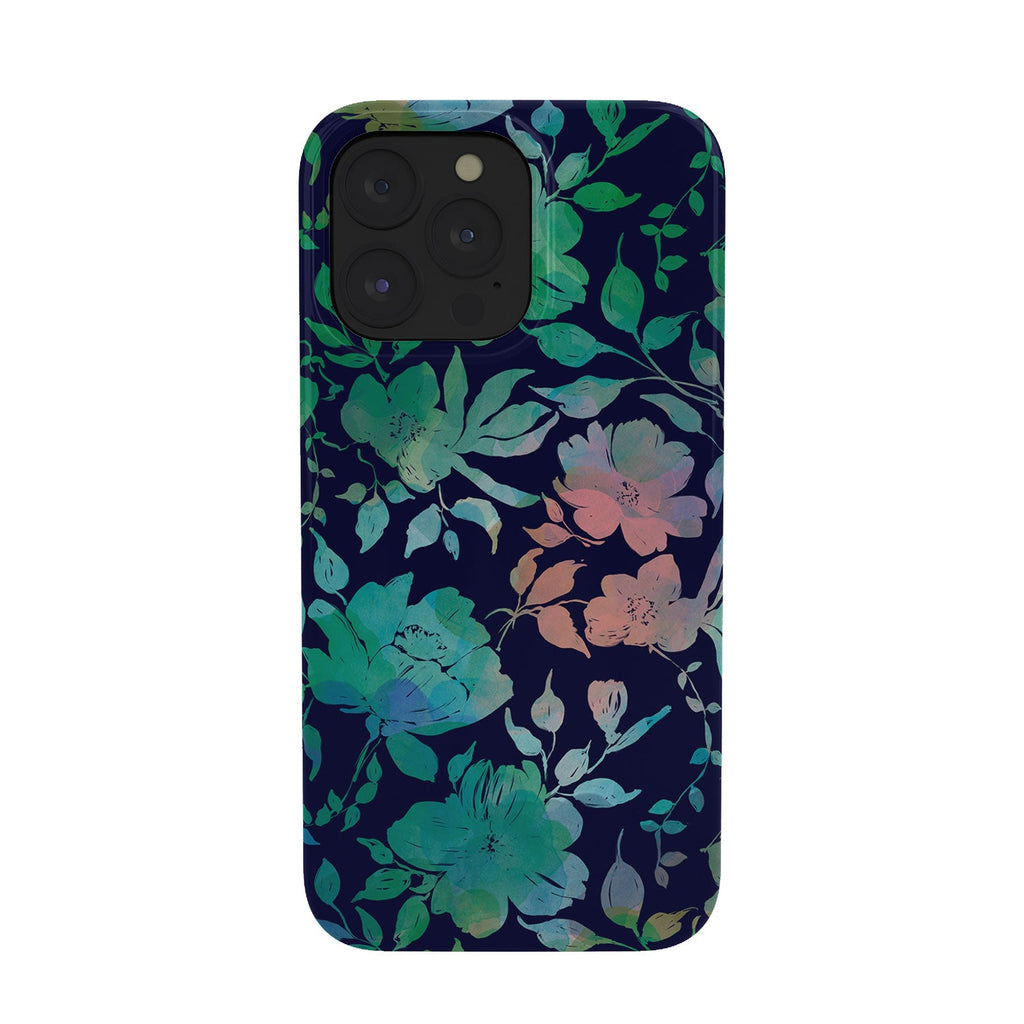 Marta Barragan Camarasa Lush Evening Botanicals Phone Case
