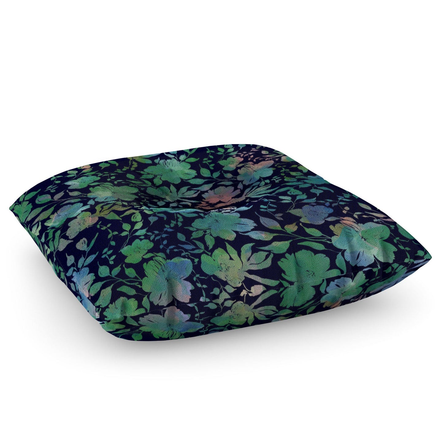 Marta Barragan Camarasa Lush Evening Botanicals Floor Pillow Square