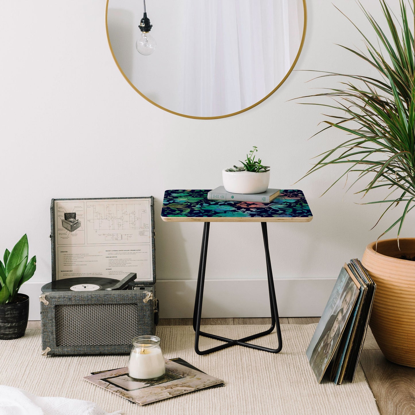 Marta Barragan Camarasa Lush Evening Botanicals Side Table