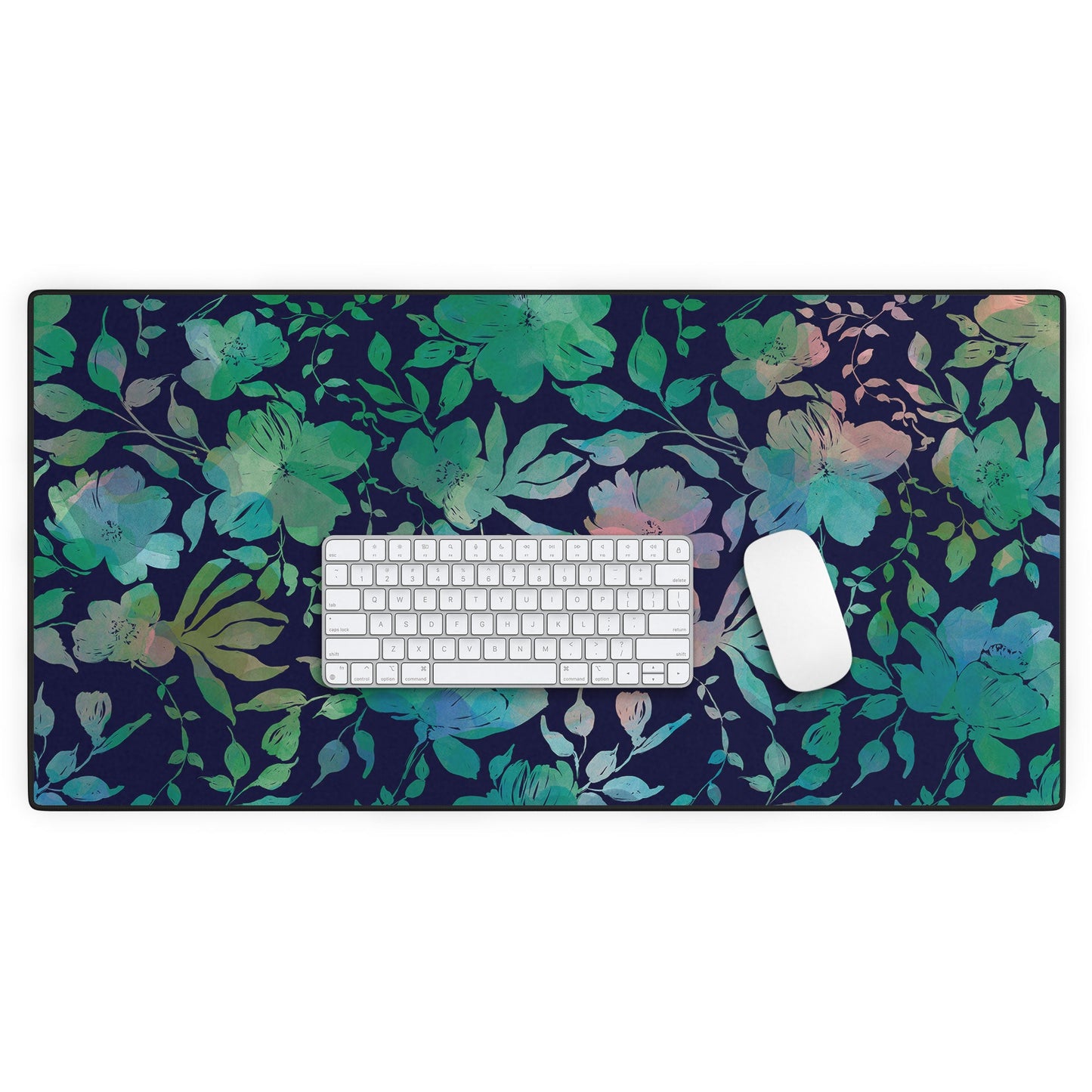 Marta Barragan Camarasa Lush Evening Botanicals Desk Mat