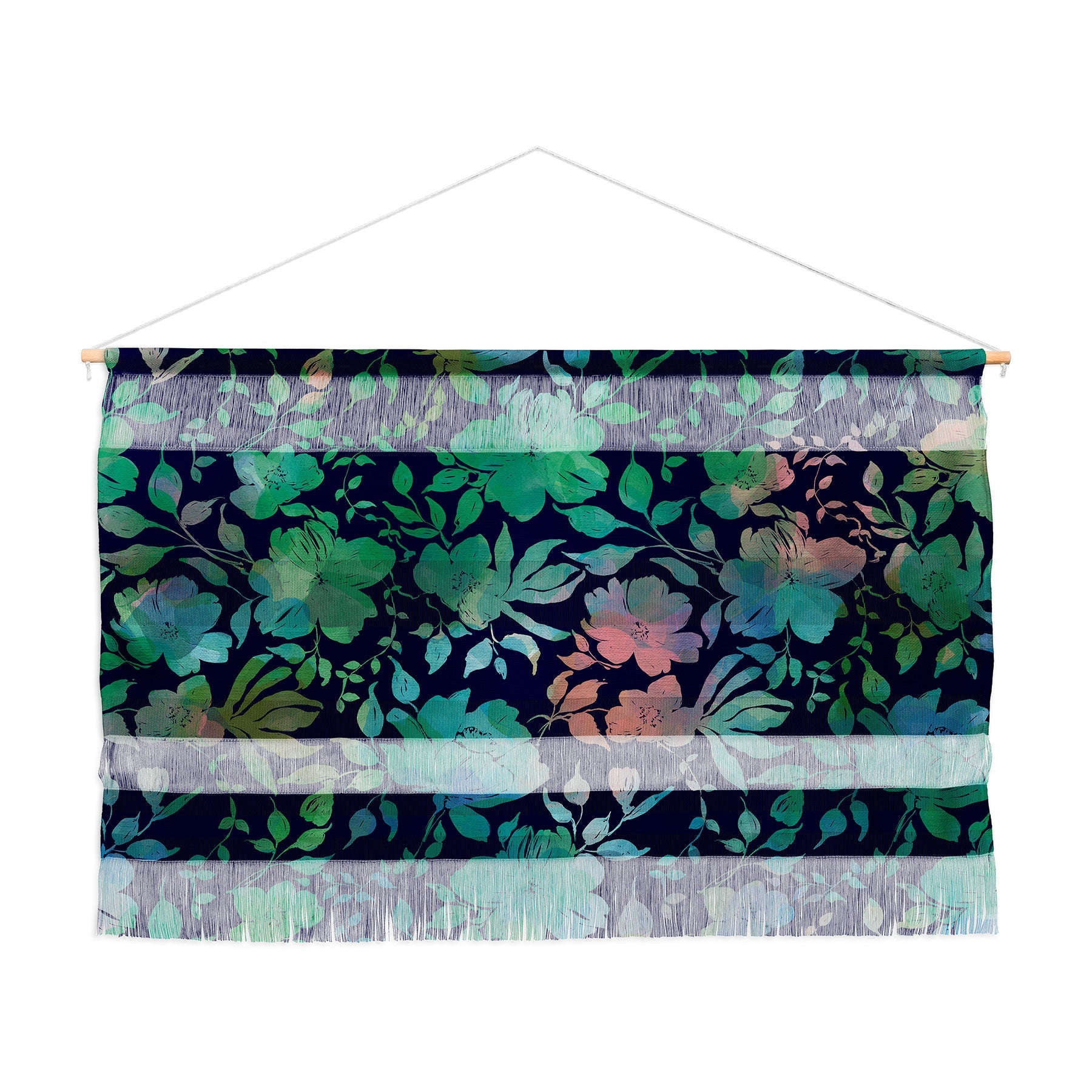 Marta Barragan Camarasa Lush Evening Botanicals Wall Hanging Landscape