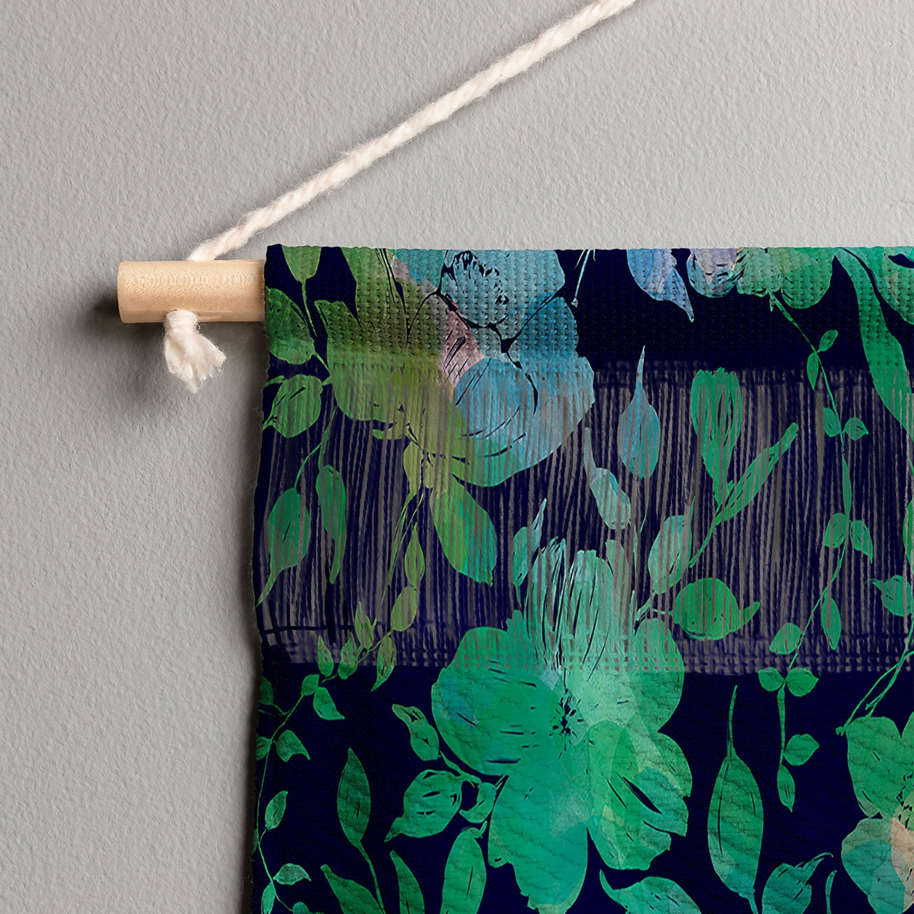 Marta Barragan Camarasa Lush Evening Botanicals Wall Hanging Landscape