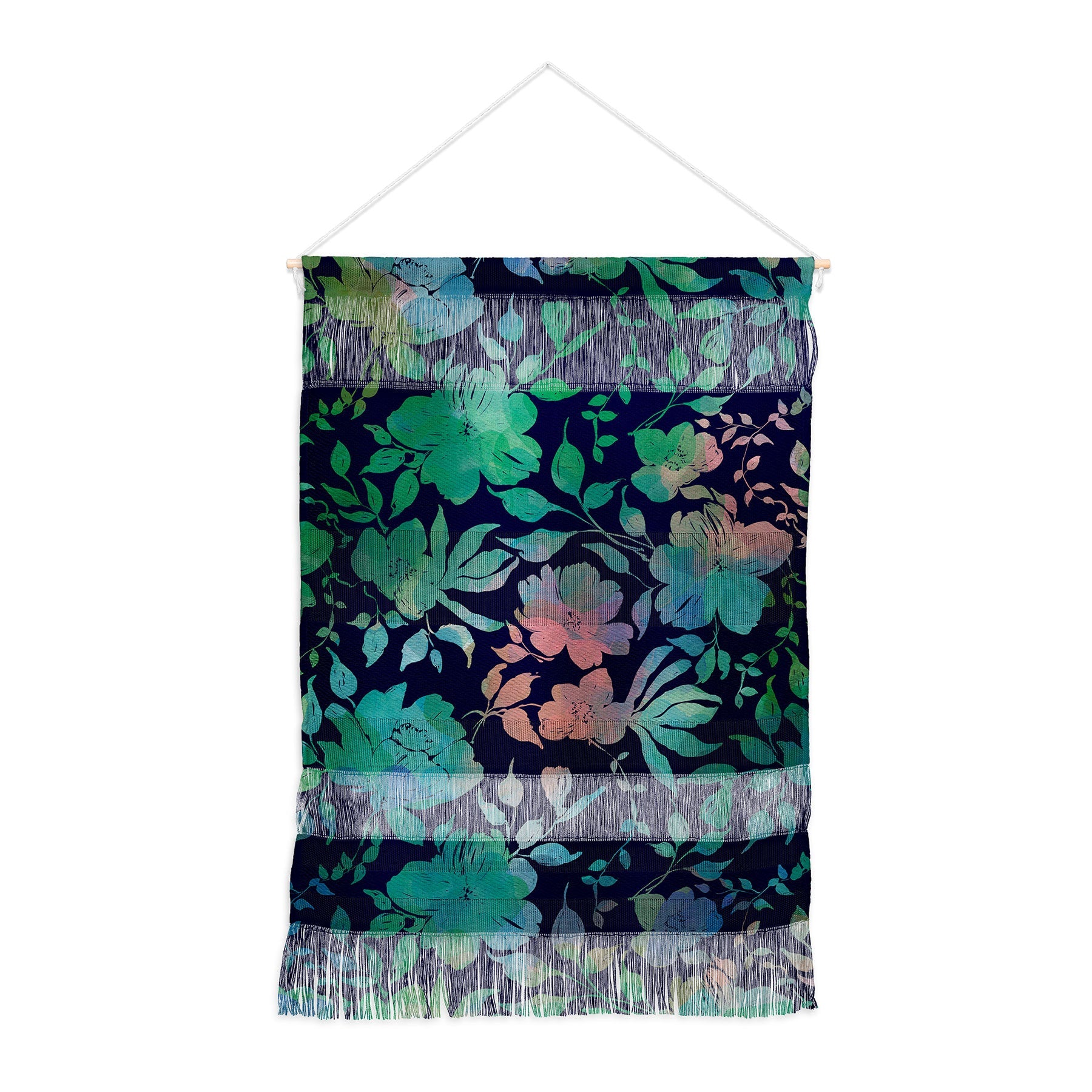 Marta Barragan Camarasa Lush Evening Botanicals Wall Hanging Portrait