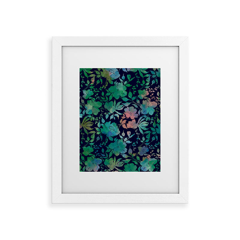 Marta Barragan Camarasa Lush Evening Botanicals Framed Art Print