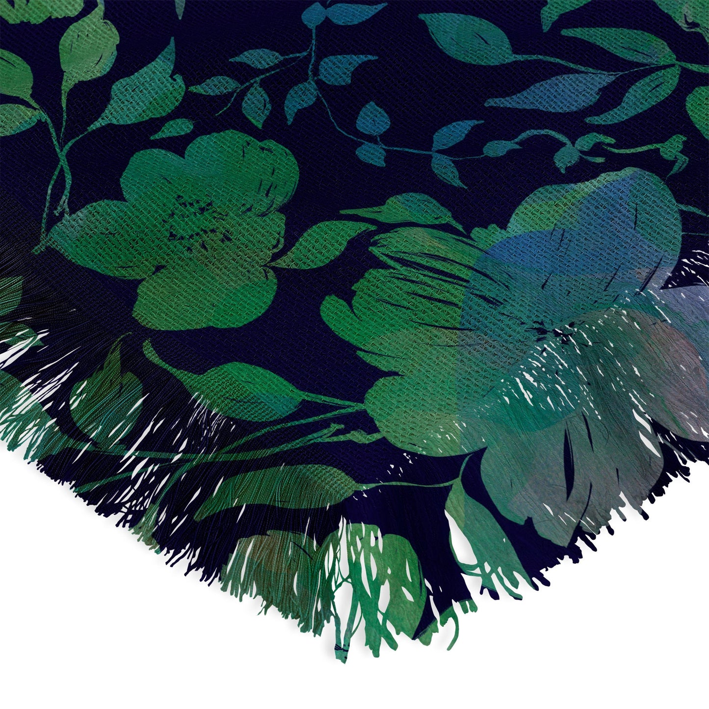 Marta Barragan Camarasa Lush Evening Botanicals Throw Blanket