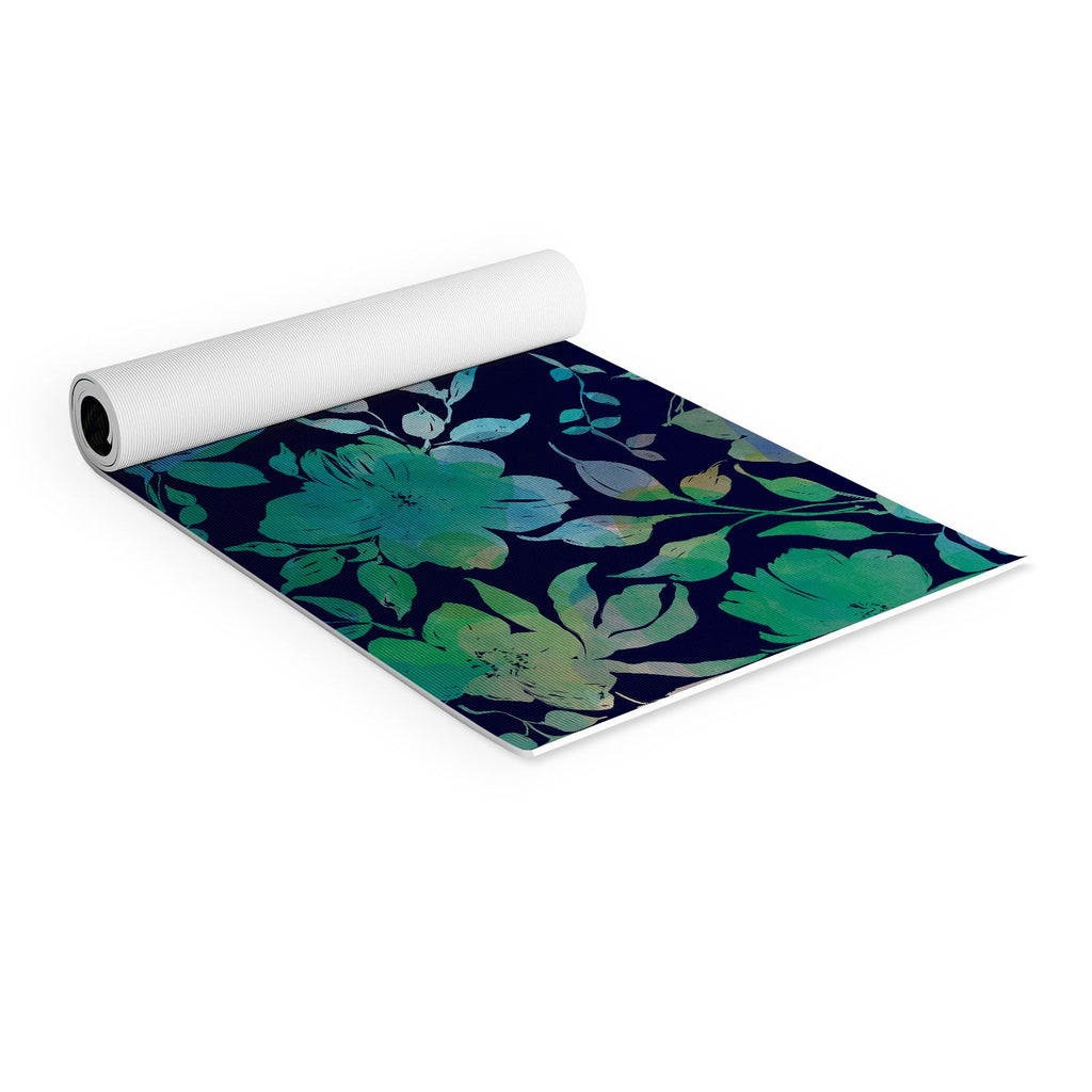 Marta Barragan Camarasa Lush Evening Botanicals Yoga Mat