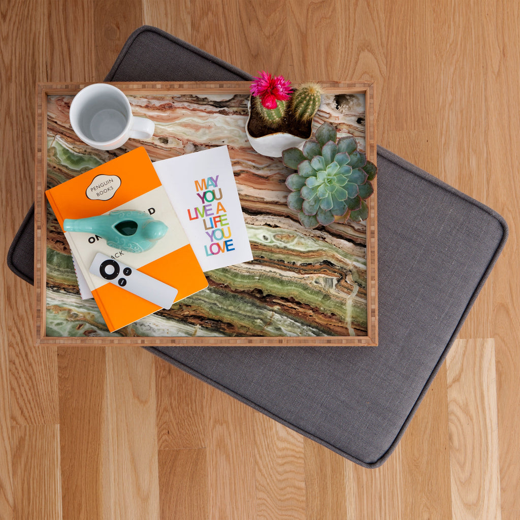Marta Barragan Camarasa Mineral texture detail Rectangular Tray
