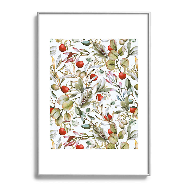 Marta Barragan Camarasa Orchard Elegance Serene Metal Framed Art Print