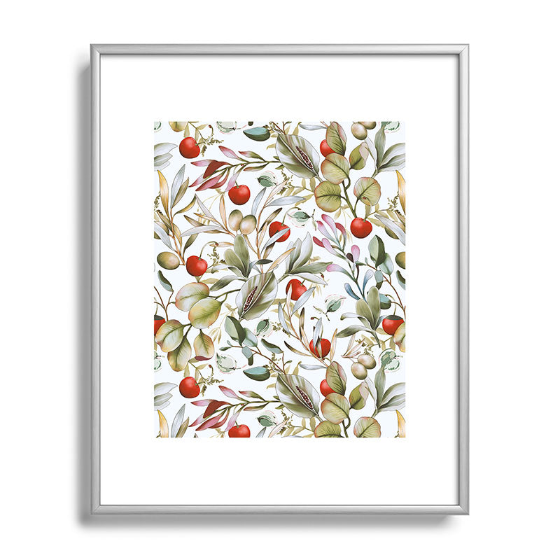 Marta Barragan Camarasa Orchard Elegance Serene Metal Framed Art Print