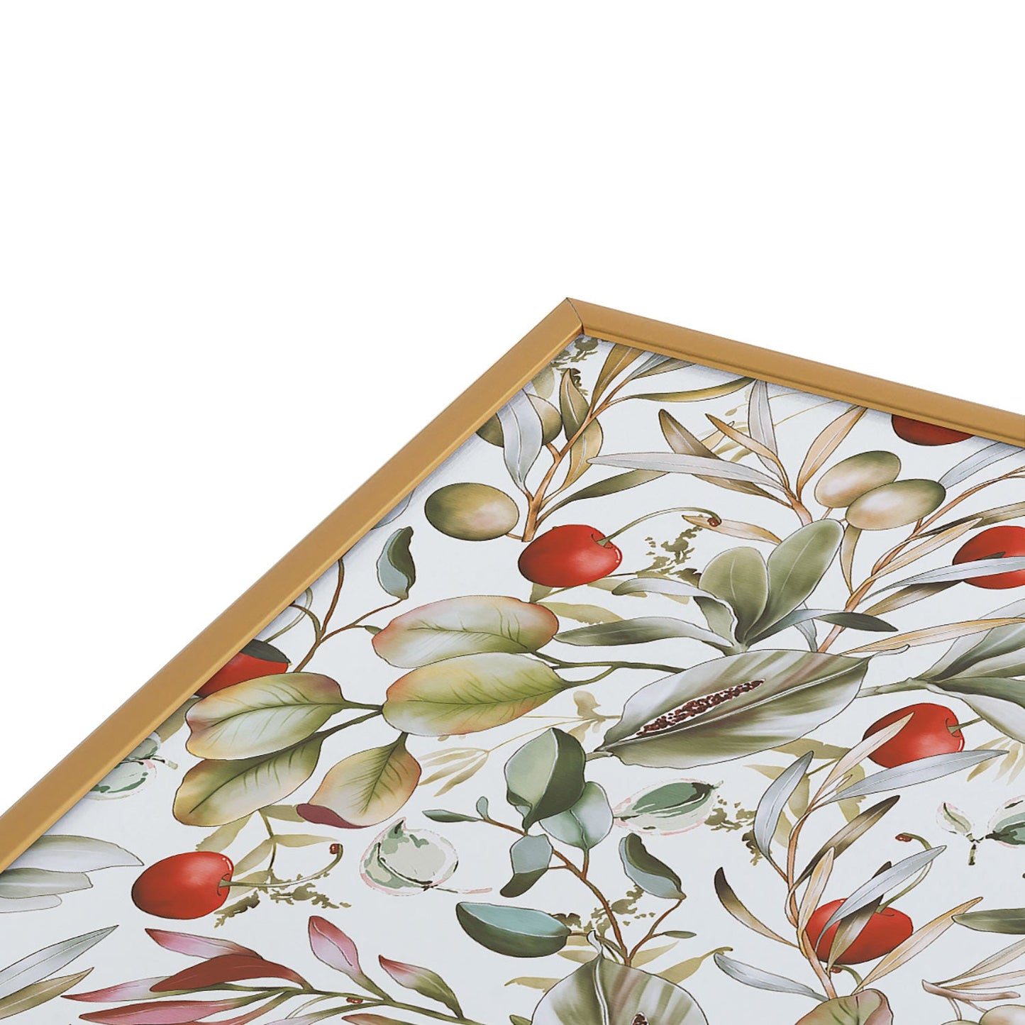 Marta Barragan Camarasa Orchard Elegance Serene Square Metal Framed Art Print