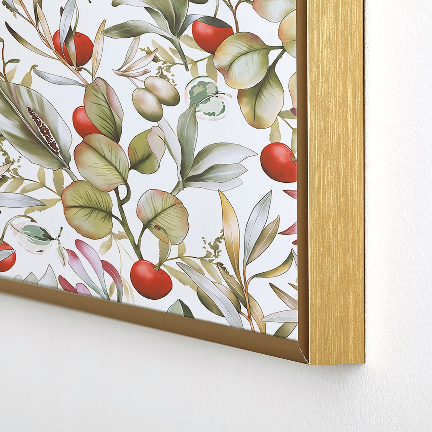 Marta Barragan Camarasa Orchard Elegance Serene Square Metal Framed Art Print