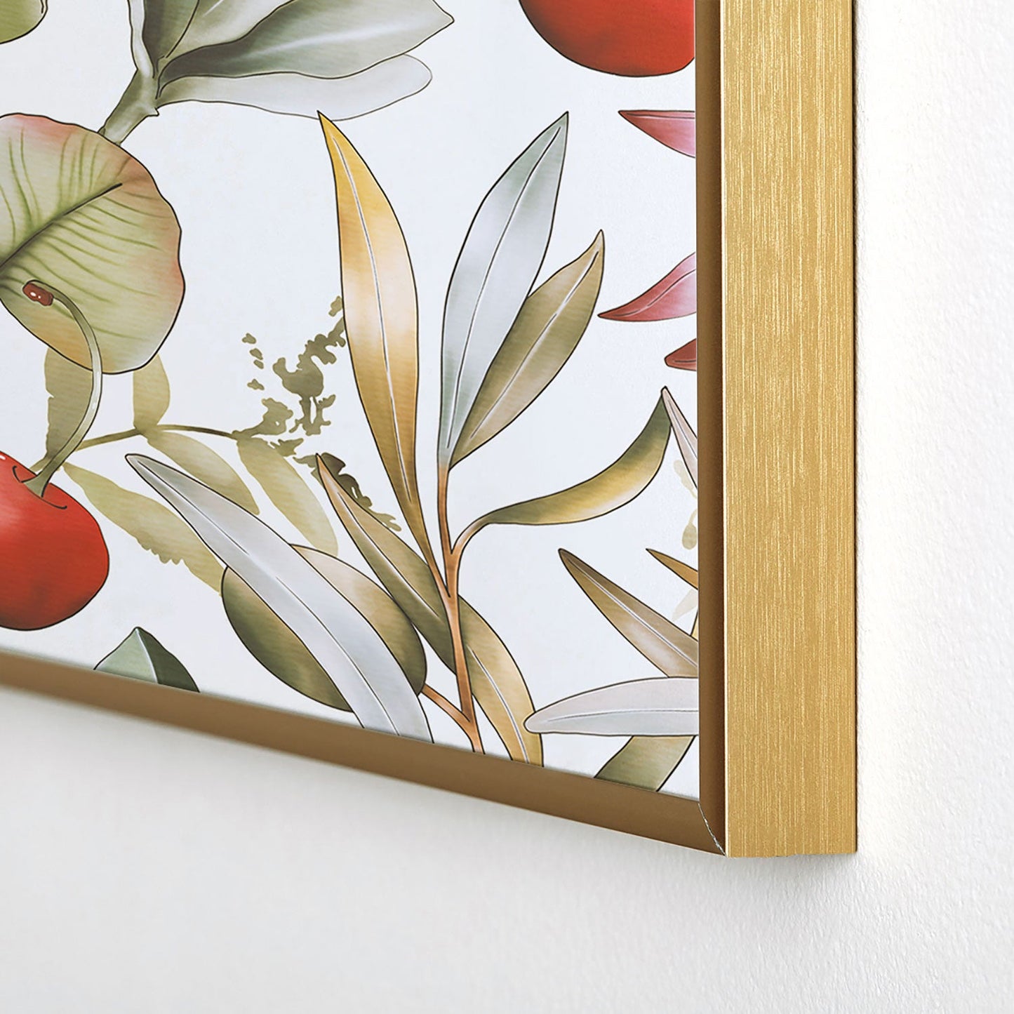 Marta Barragan Camarasa Orchard Elegance Serene Square Metal Framed Art Print