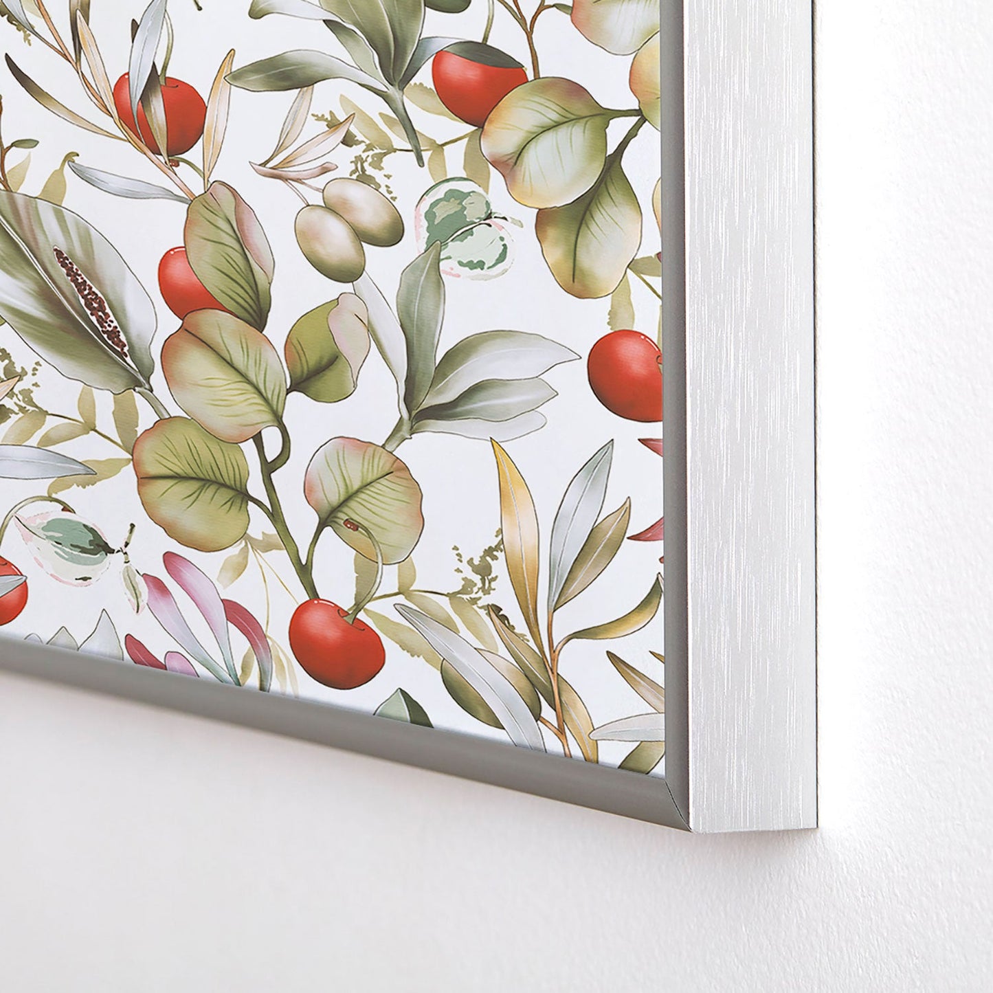 Marta Barragan Camarasa Orchard Elegance Serene Square Metal Framed Art Print