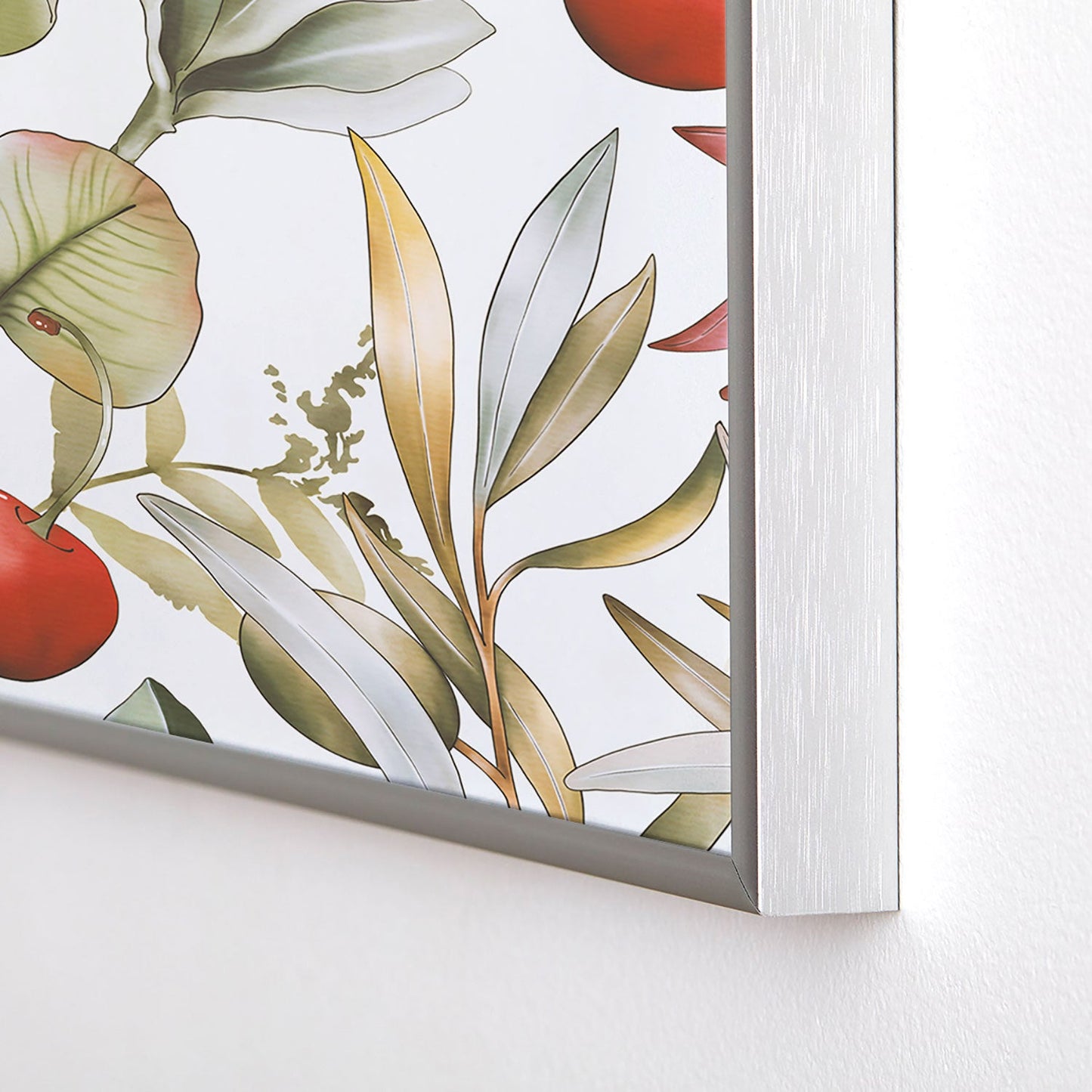 Marta Barragan Camarasa Orchard Elegance Serene Square Metal Framed Art Print
