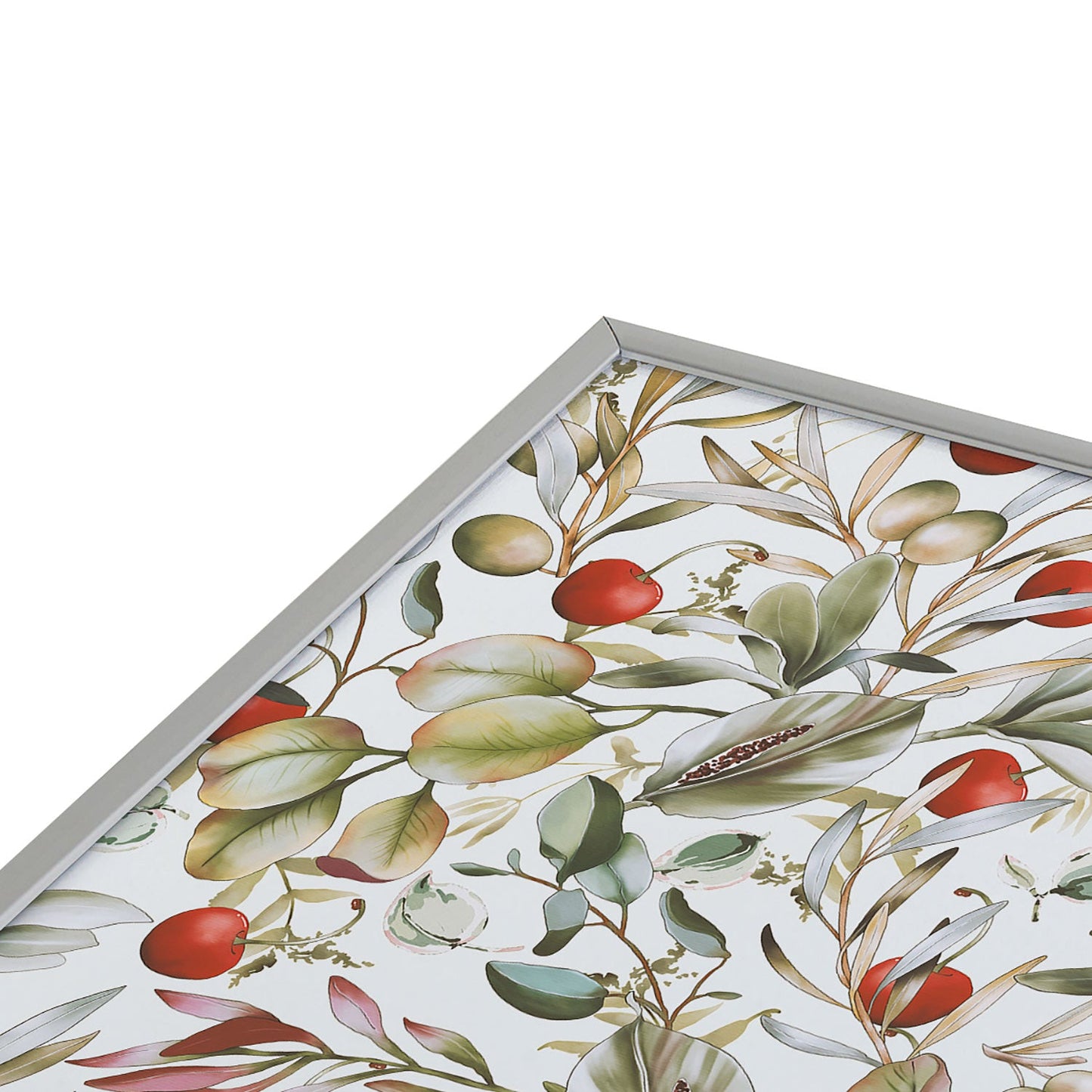 Marta Barragan Camarasa Orchard Elegance Serene Square Metal Framed Art Print