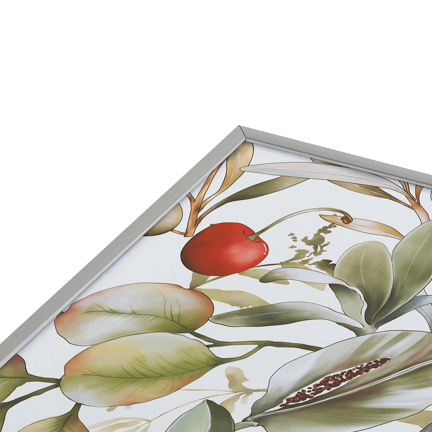 Marta Barragan Camarasa Orchard Elegance Serene Square Metal Framed Art Print