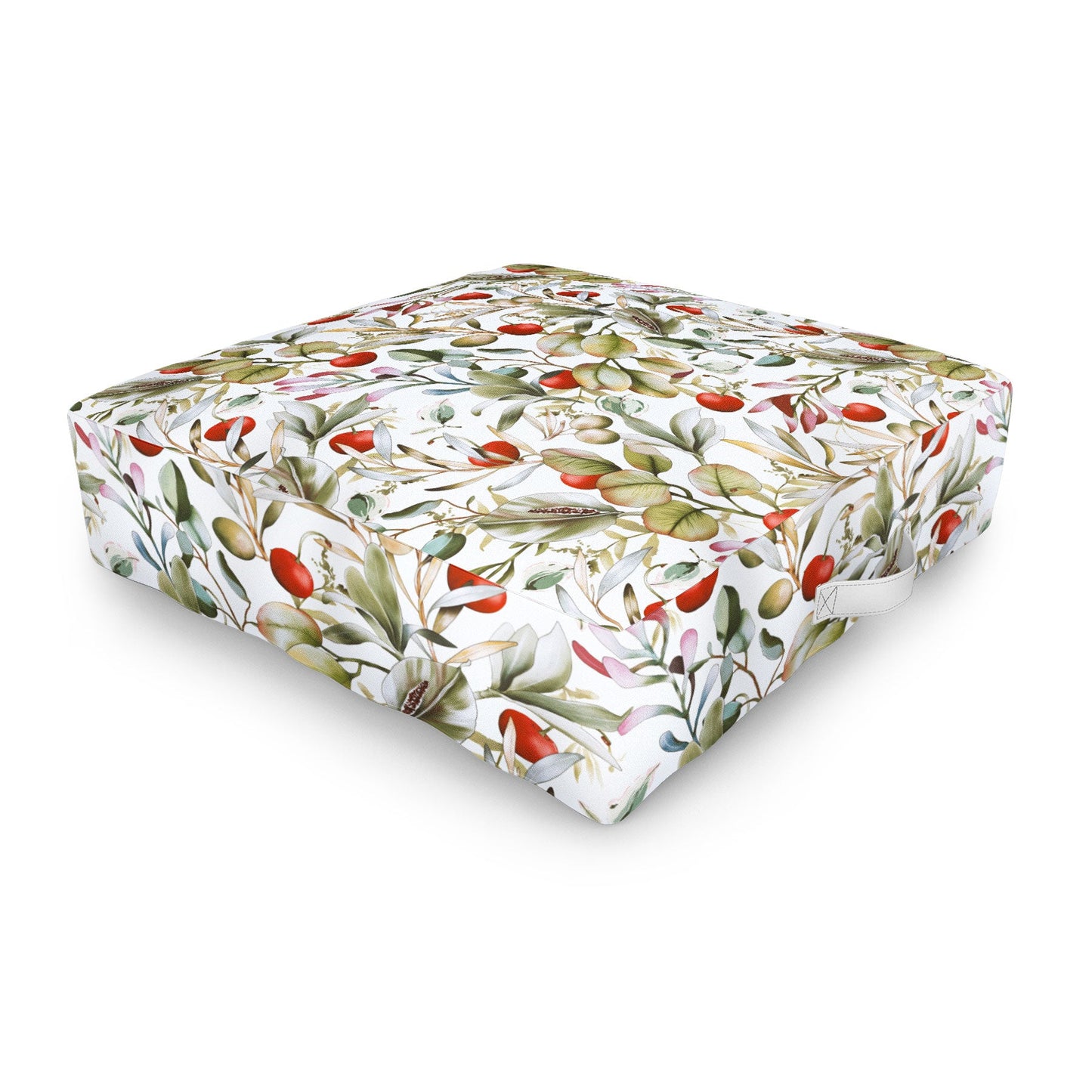 Marta Barragan Camarasa Orchard Elegance Serene Outdoor Floor Cushion