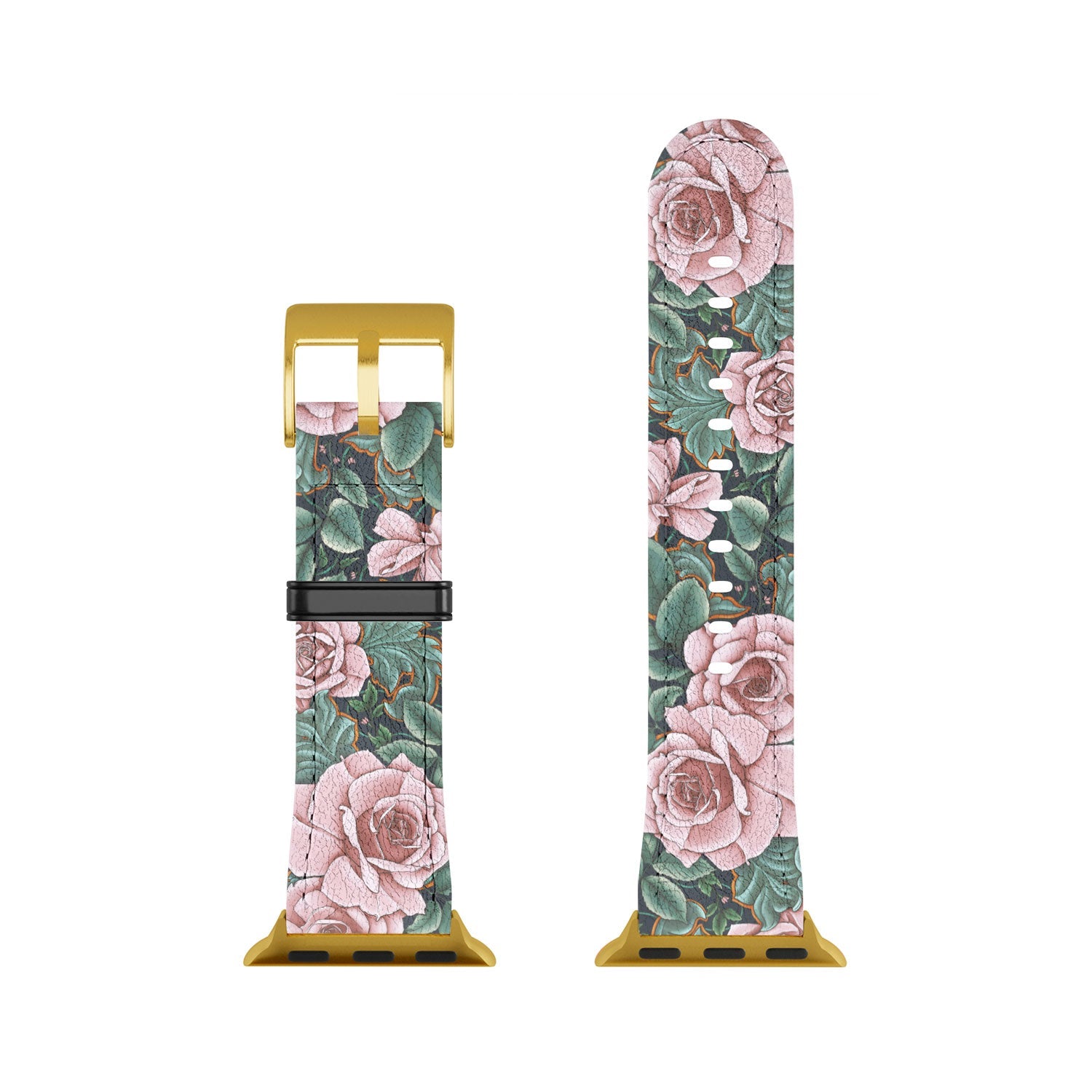 Marta Barragan Camarasa Ornate Vintage Rose Garden Apple Watch Band