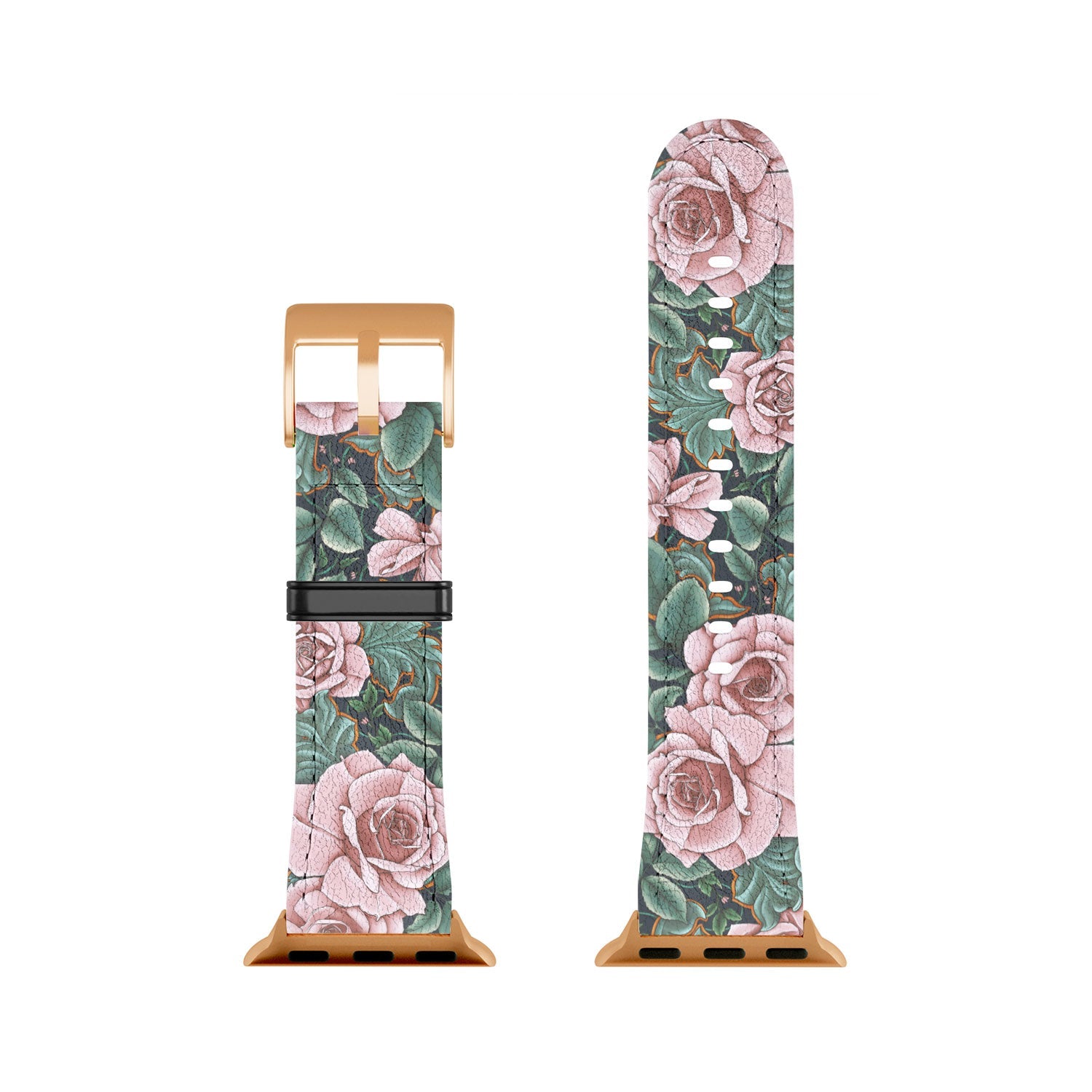 Marta Barragan Camarasa Ornate Vintage Rose Garden Apple Watch Band