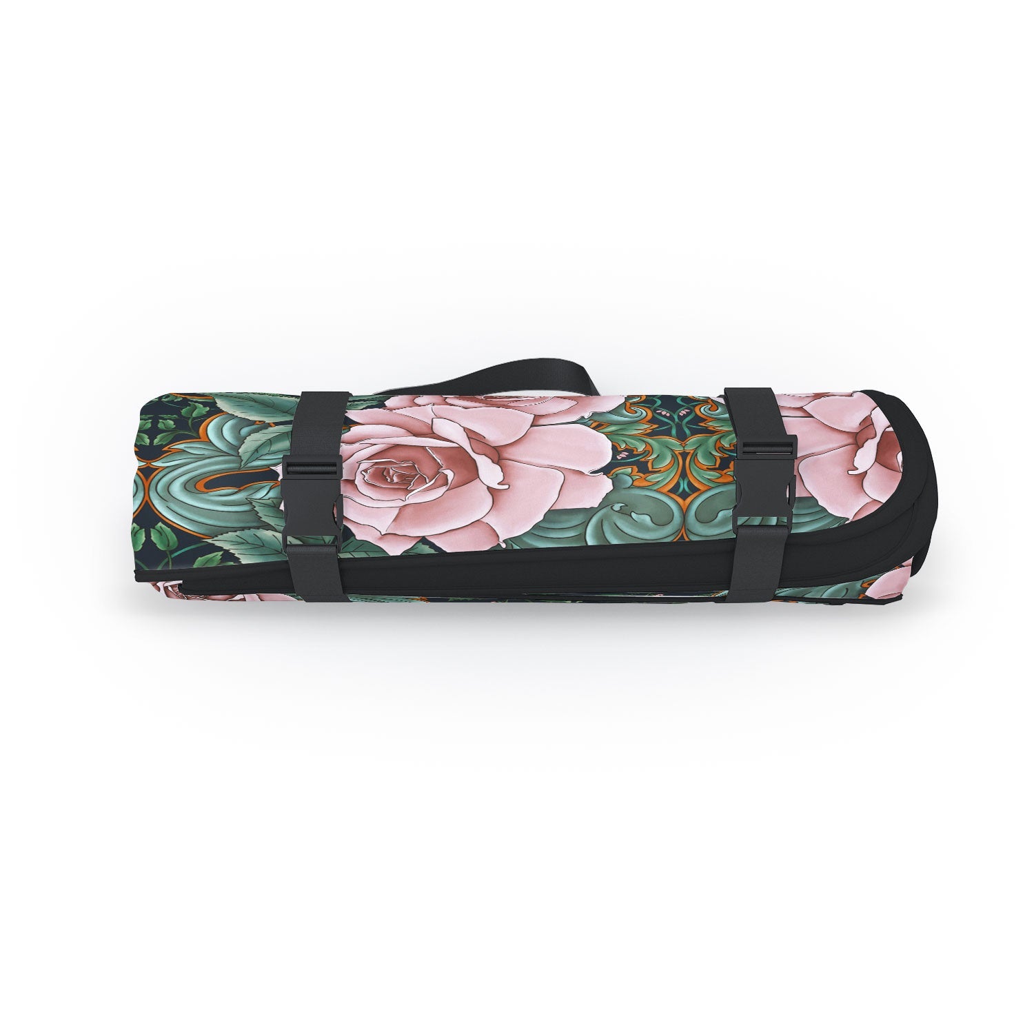 Marta Barragan Camarasa Ornate Vintage Rose Garden Picnic Blanket