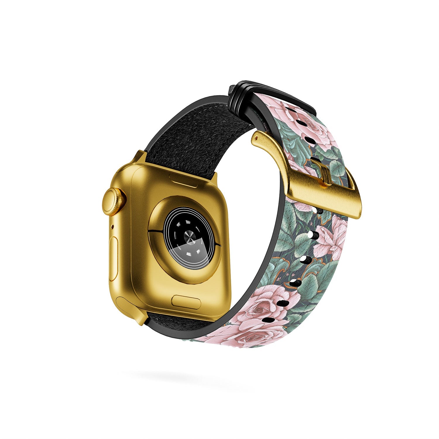 Marta Barragan Camarasa Ornate Vintage Rose Garden Apple Watch Band
