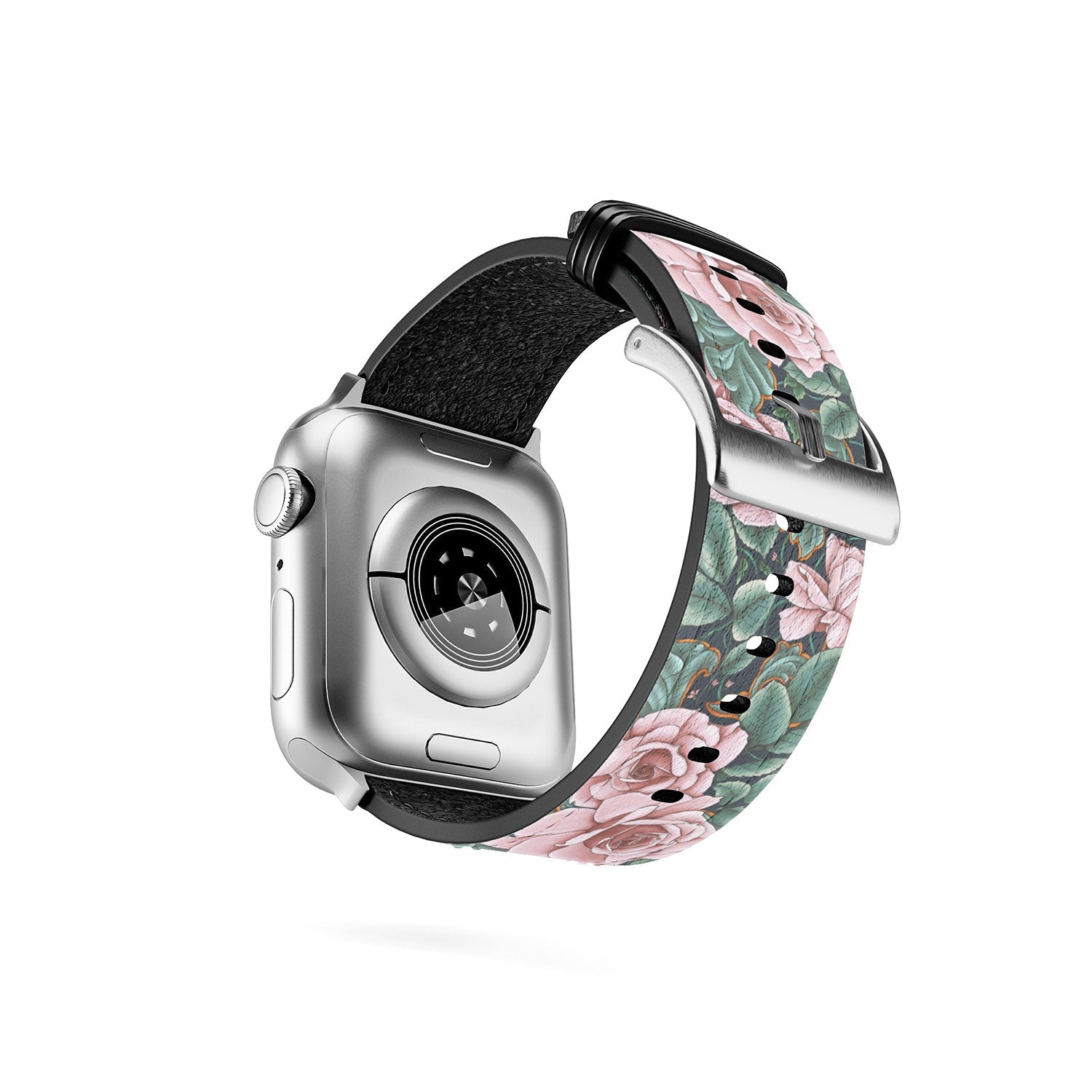 Marta Barragan Camarasa Ornate Vintage Rose Garden Apple Watch Band