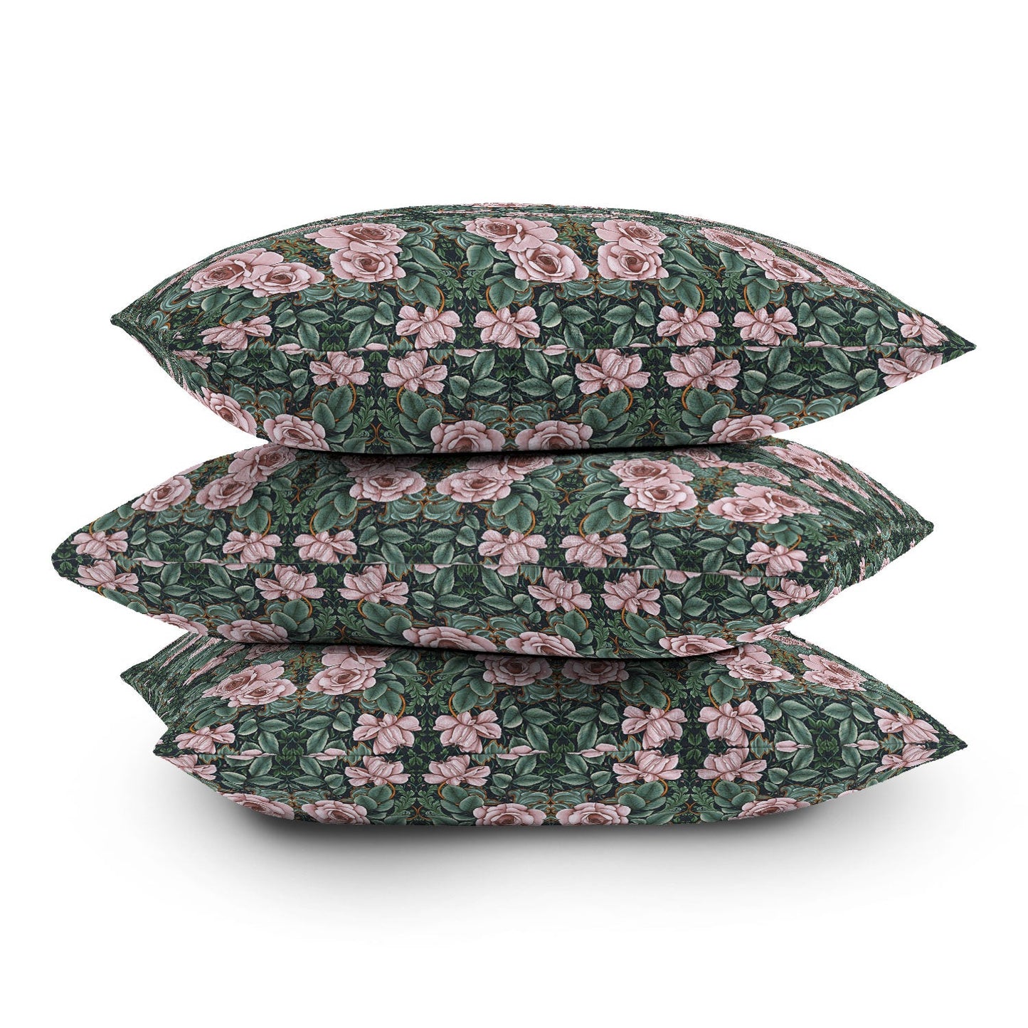 Marta Barragan Camarasa Ornate Vintage Rose Garden Outdoor Throw Pillow