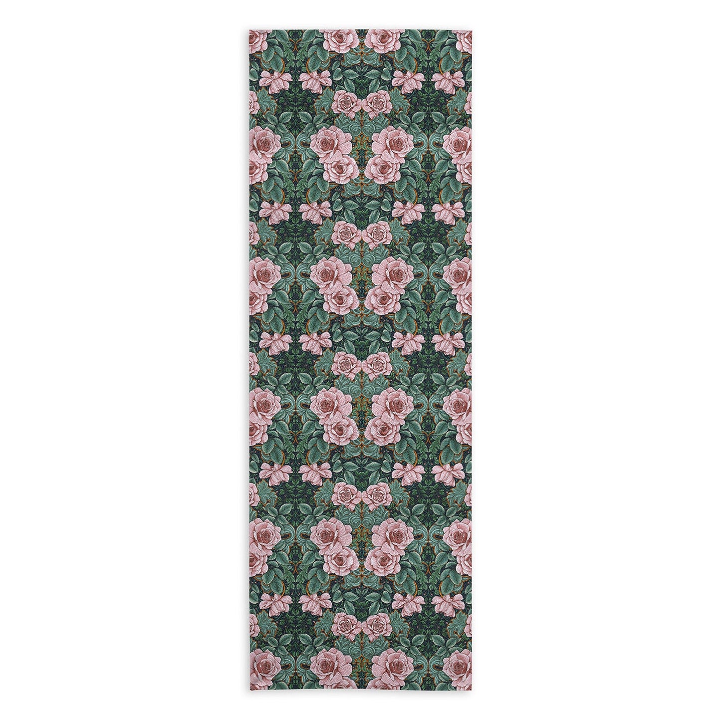 Marta Barragan Camarasa Ornate Vintage Rose Garden Yoga Towel