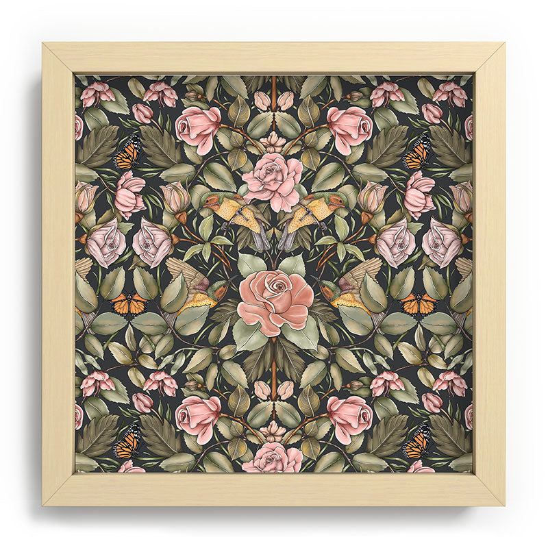 Marta Barragan Camarasa Victorian Garden Beauty Recessed Framing Square