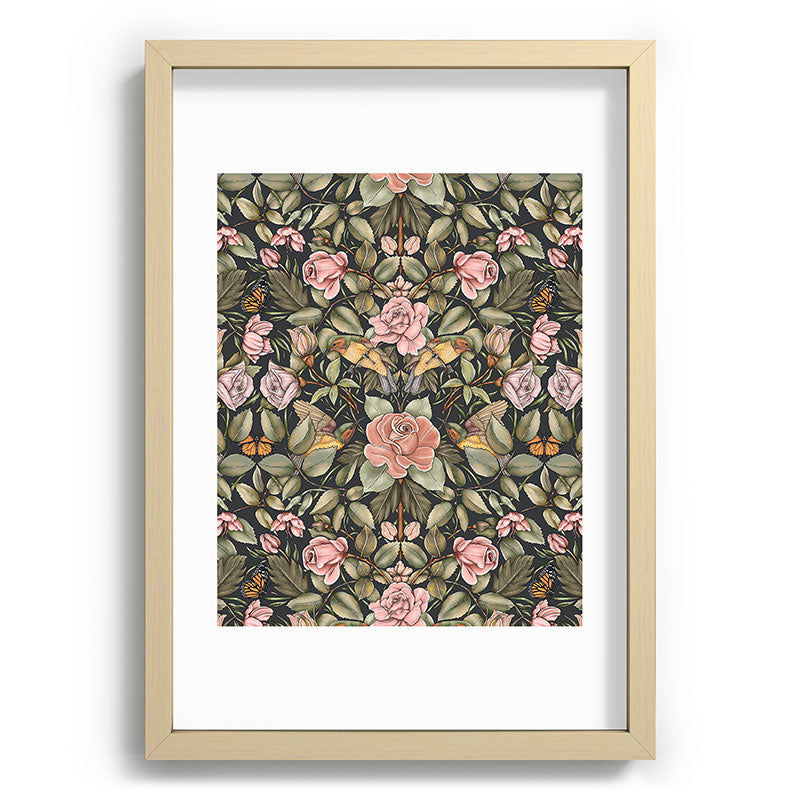 Marta Barragan Camarasa Victorian Garden Beauty Recessed Framing Rectangle