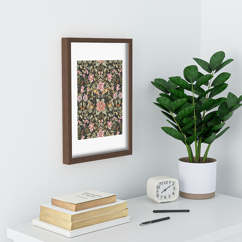 Marta Barragan Camarasa Victorian Garden Beauty Recessed Framing Rectangle