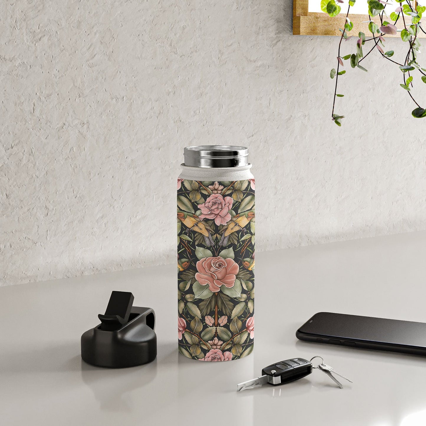 Marta Barragan Camarasa Victorian Garden Beauty Water Bottle