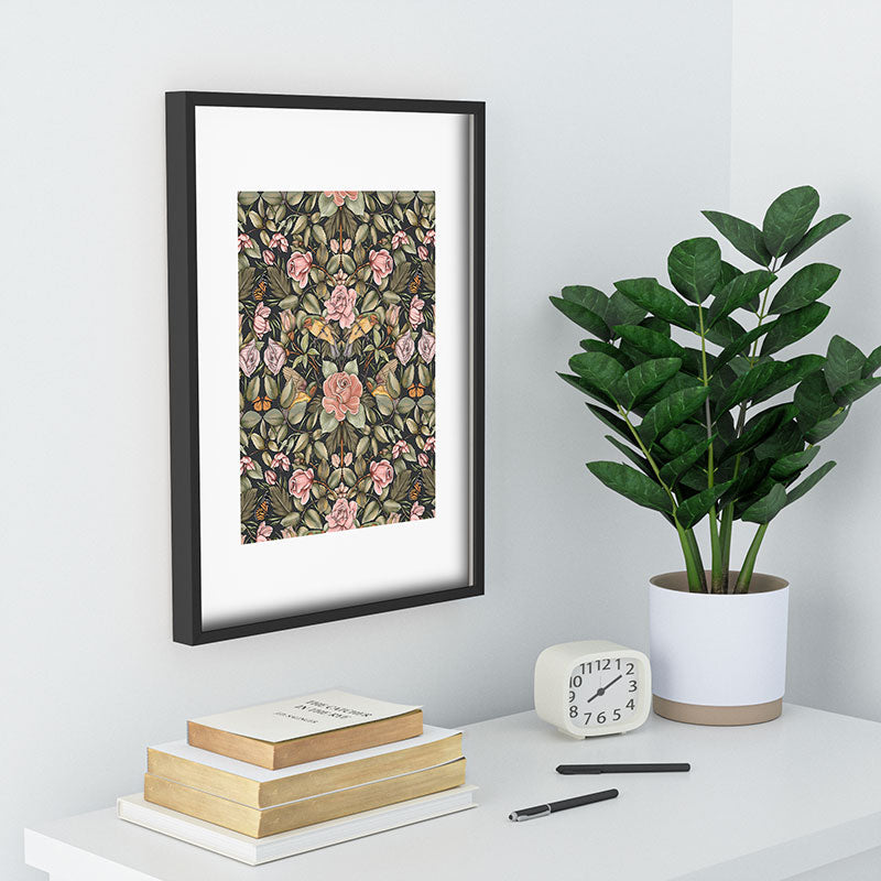 Marta Barragan Camarasa Victorian Garden Beauty Recessed Framing Rectangle