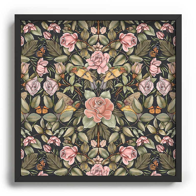 Marta Barragan Camarasa Victorian Garden Beauty Recessed Framing Square