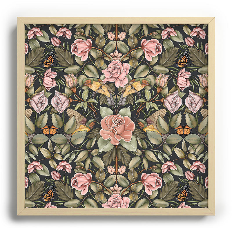 Marta Barragan Camarasa Victorian Garden Beauty Recessed Framing Square