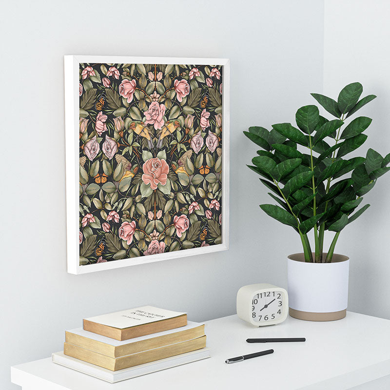 Marta Barragan Camarasa Victorian Garden Beauty Recessed Framing Square