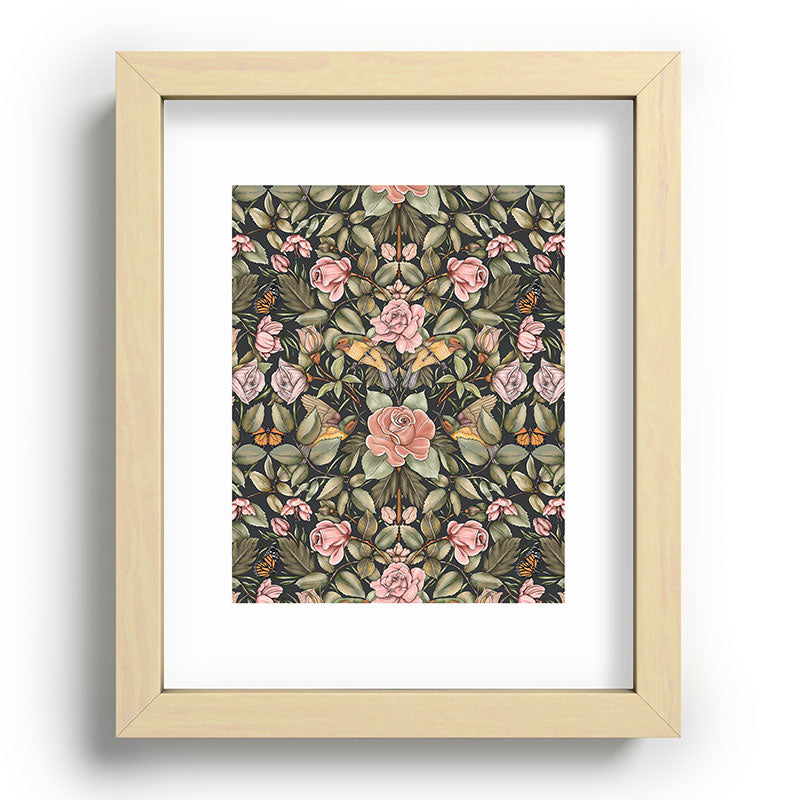 Marta Barragan Camarasa Victorian Garden Beauty Recessed Framing Rectangle