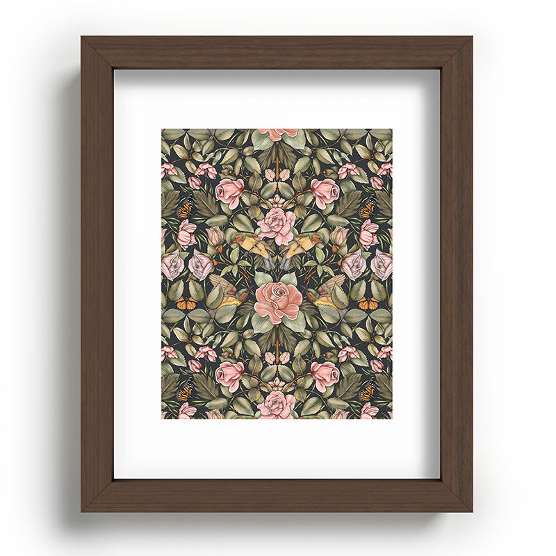 Marta Barragan Camarasa Victorian Garden Beauty Recessed Framing Rectangle
