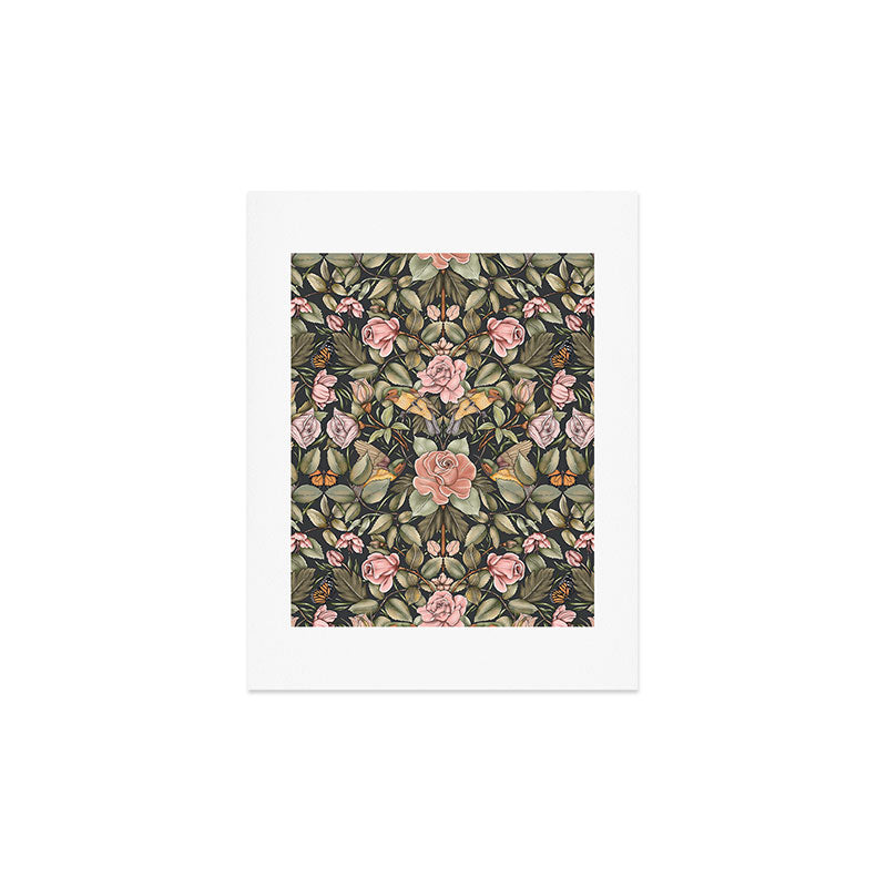 Marta Barragan Camarasa Victorian Garden Beauty Art Print