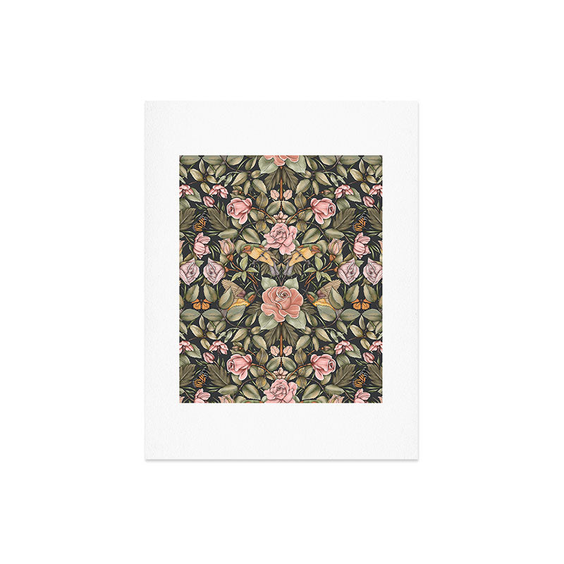 Marta Barragan Camarasa Victorian Garden Beauty Art Print