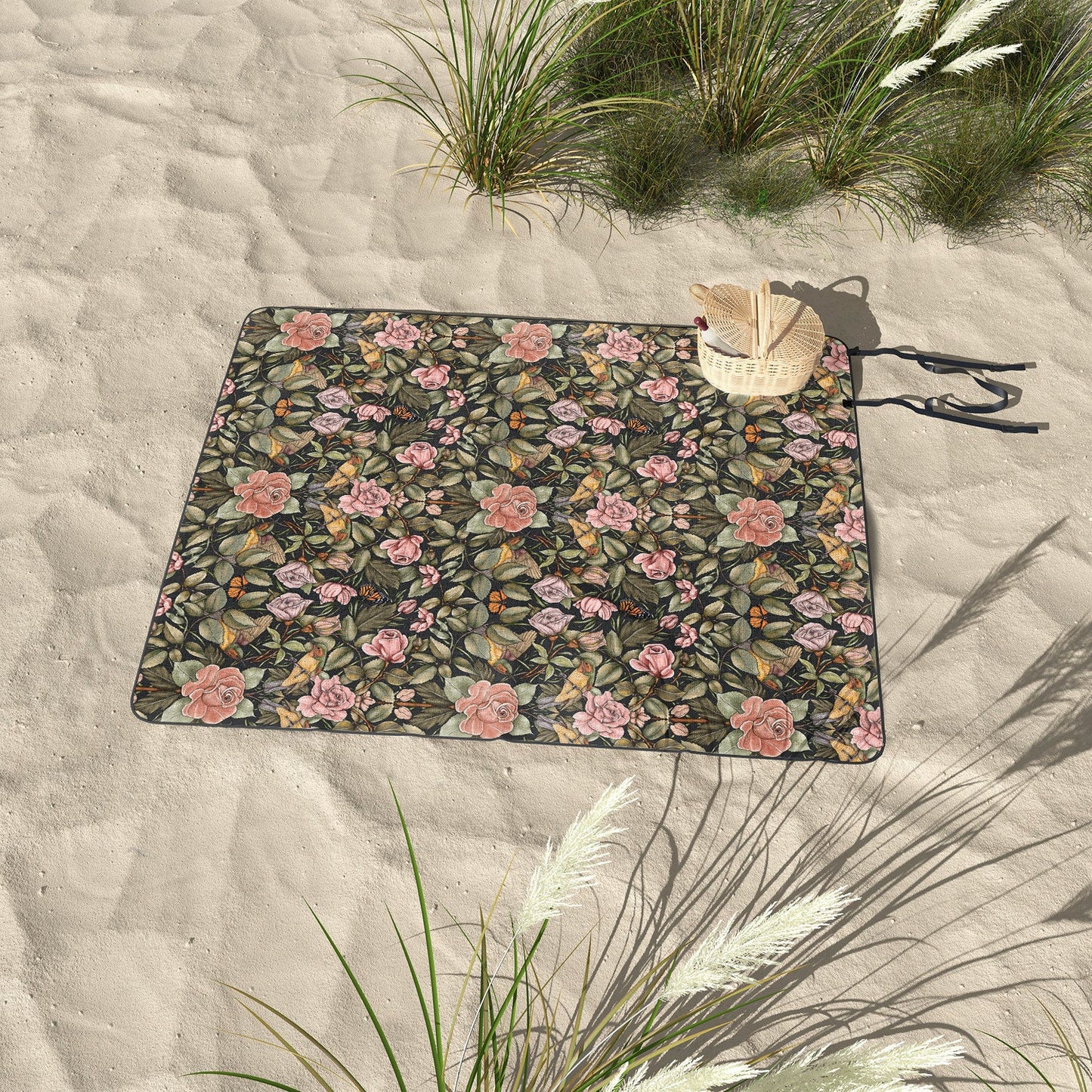 Marta Barragan Camarasa Victorian Garden Beauty Picnic Blanket