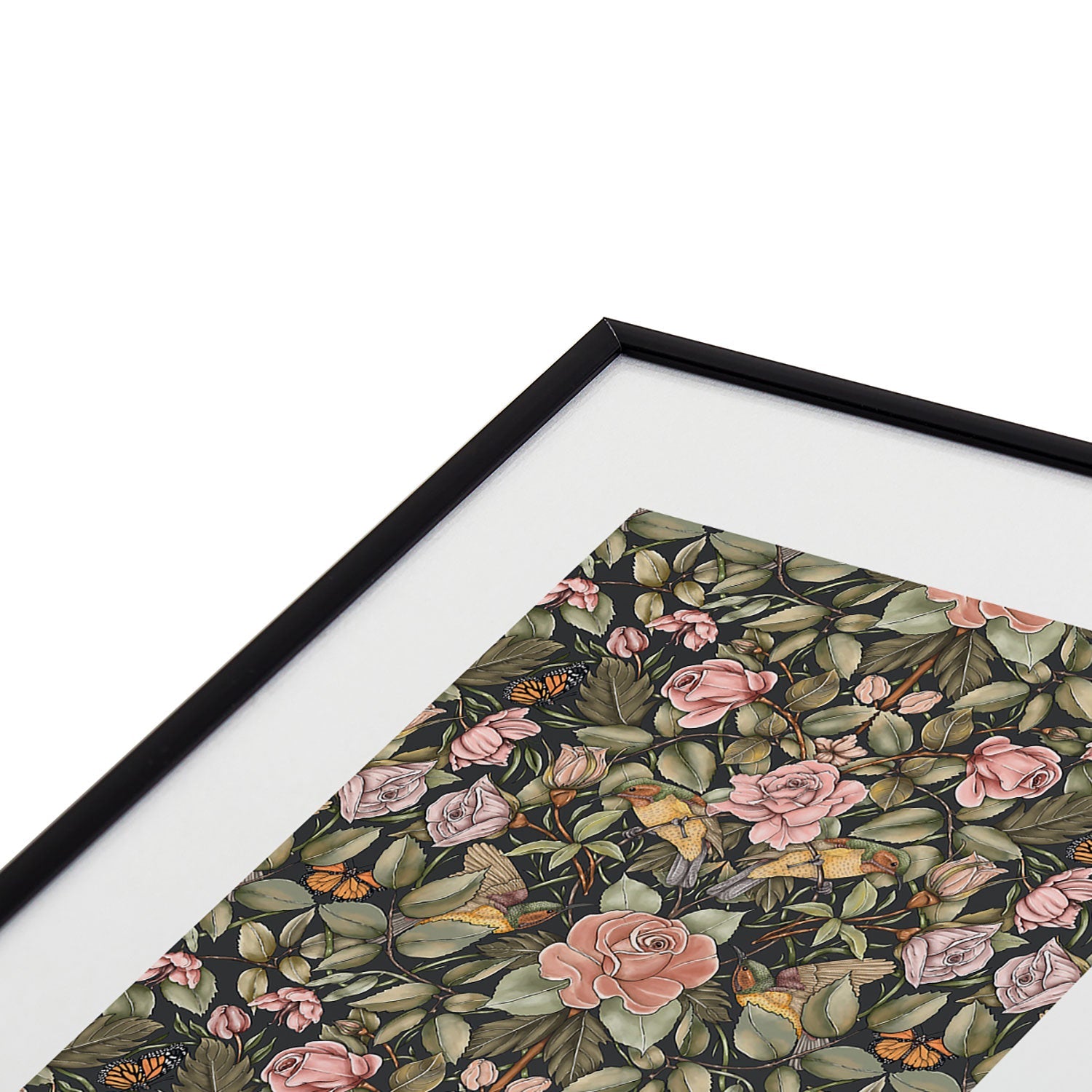 Marta Barragan Camarasa Victorian Garden Beauty Metal Framed Art Print